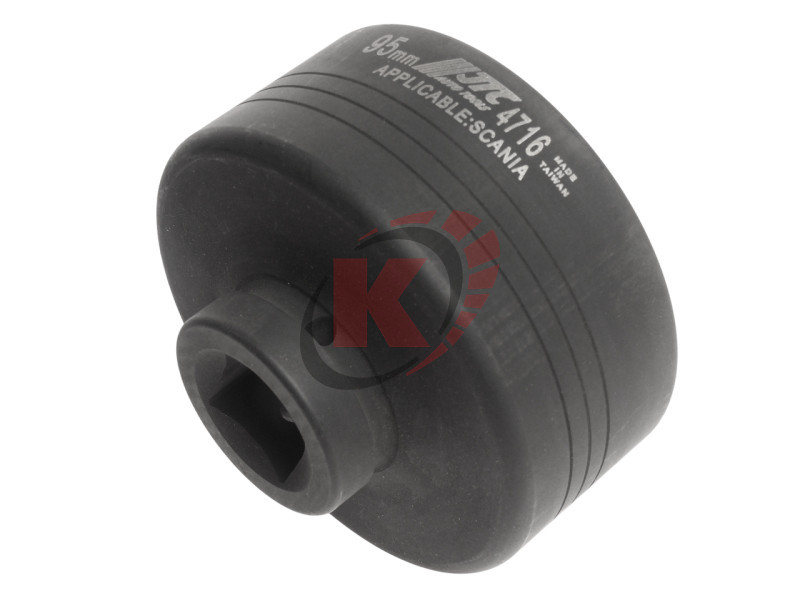 Головка для гайки ступицы передних колес 8-гранная 1"x95мм SCANIA (JTC-4716)