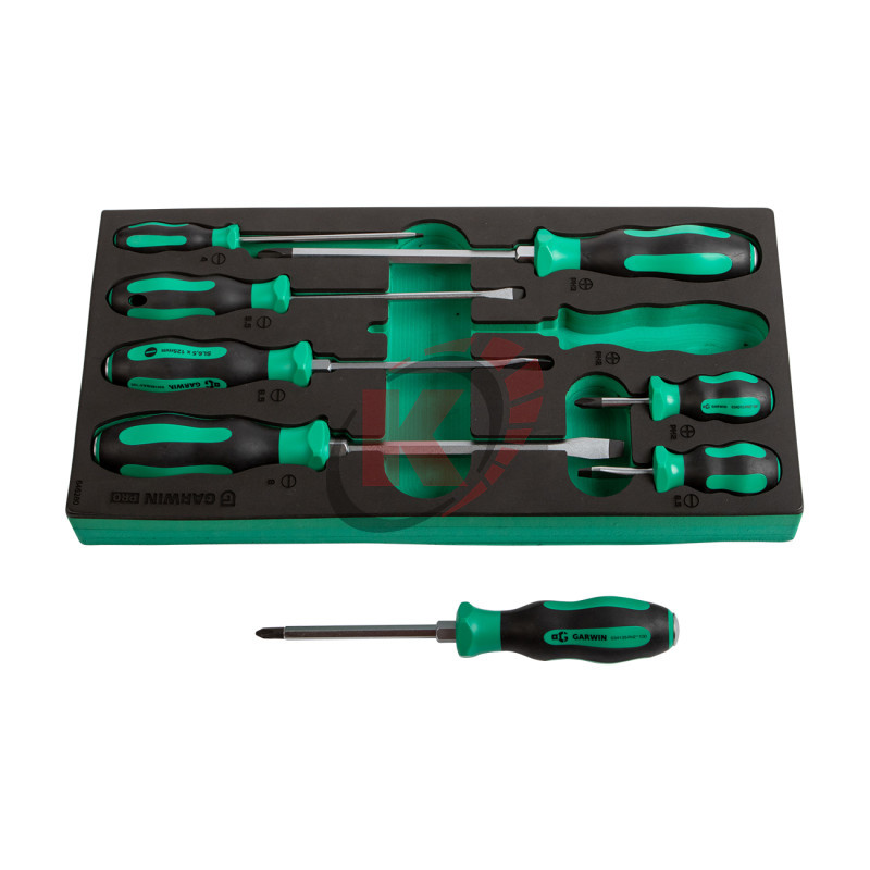 Набор отверток ударных 8пр. (646280) ложемент EVA Garwin