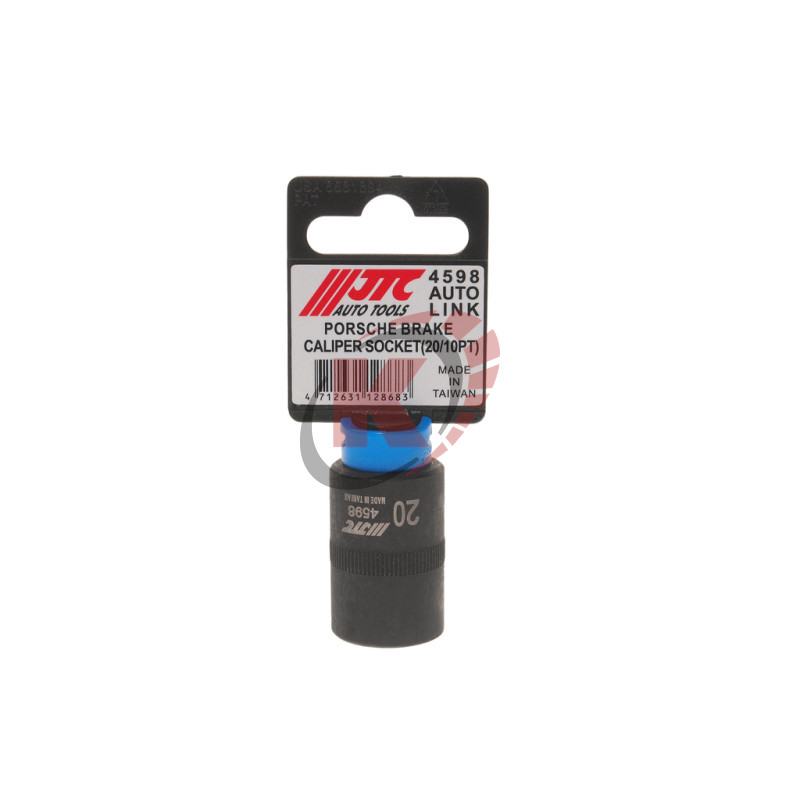 Головка для демонтажа суппортов на PORSCHE 1/2'' DR, 20ммх10РТ, 38 мм (JTC-4598)