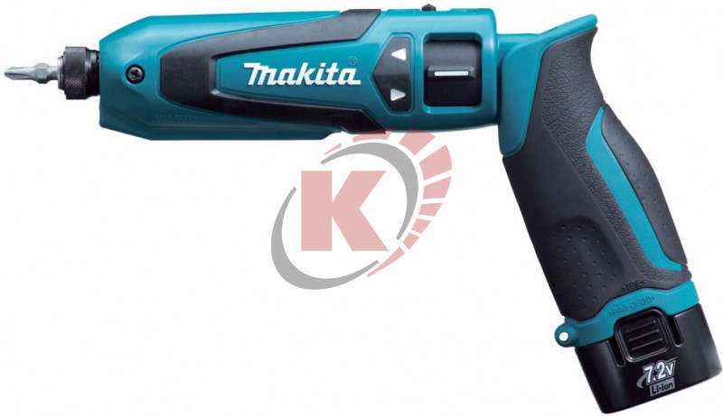 Отвертка аккум. 7,2В, 25Нм, 2х1Ач, 2450об/мин (TD022DSE) Makita