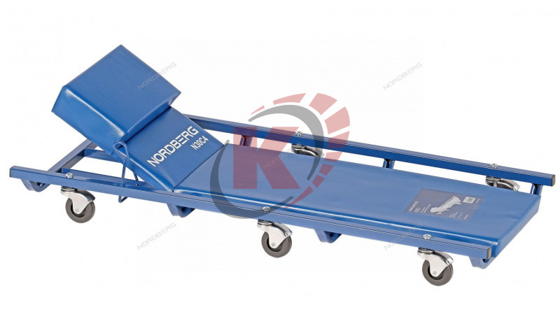 Лежак подкатной с подъемным подголовником (N30C4) Nordberg