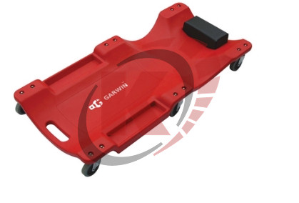 Лежак ремонтный 6 колес пластиковый (GE-CRP06) Garwin