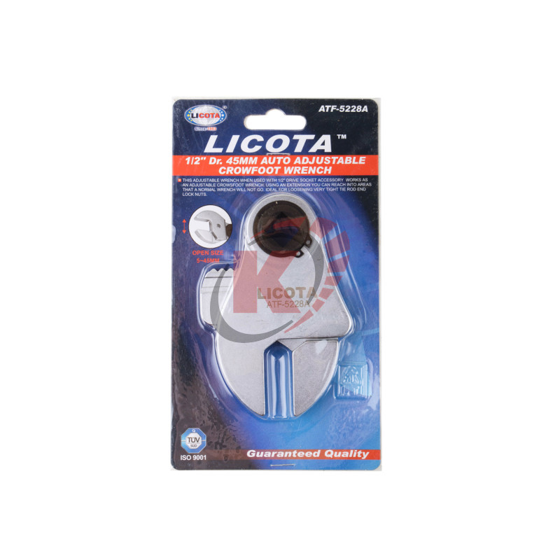 Насадка 1/2" (ATF-5228A) 6-46 мм с открытым зевом "воронья лапа" Licota