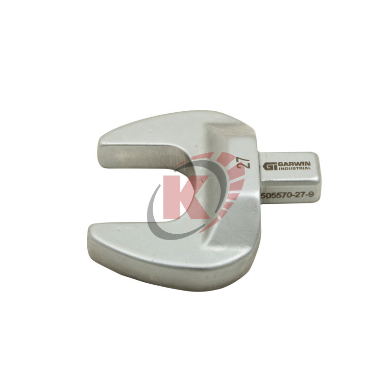 Насадка рожок 27мм (505570-27-9) разъем 9х12мм для динамометрич. ключа Garwin