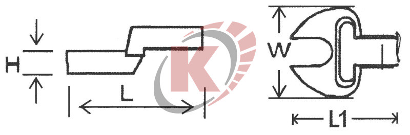 Насадка рожок 30мм (AQC-D141830) для динамометрического ключа Licota