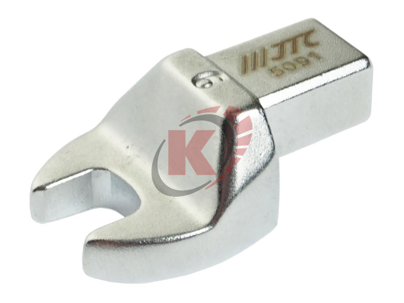 Насадка рожок 9мм (JTC-509109) разъем 9х12мм для динаметрич. ключа