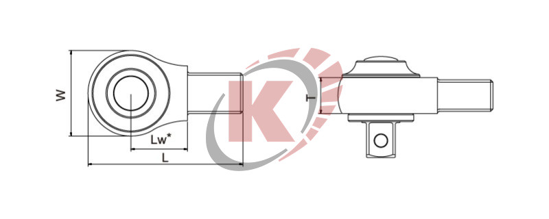 Насадка трещотка 1/2 (505585-12-912) разъем 9х12мм для динамометрич. ключа Garwin