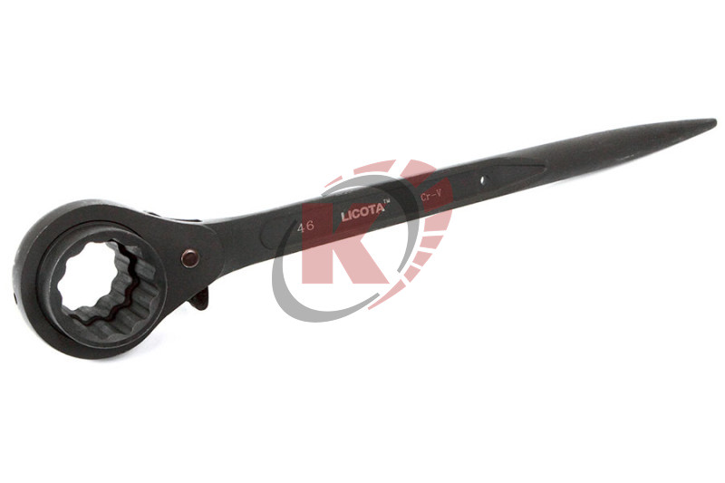 Ключ гаечный кольцевой коликовый трещеточный 12 гр. 41x46 (ARW-40B4146) Licota