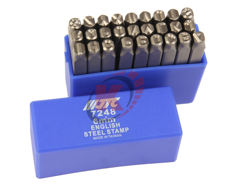 Клейма буквенные стальные латиница №6 (JTC-7248)