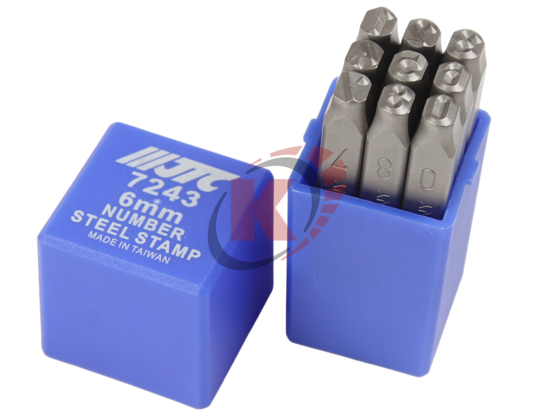 Клейма цифровые стальные №6 (JTC-7243)