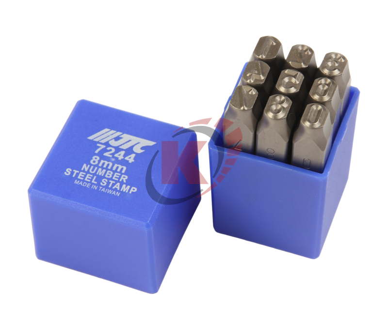Клейма цифровые стальные №8 (JTC-7244)