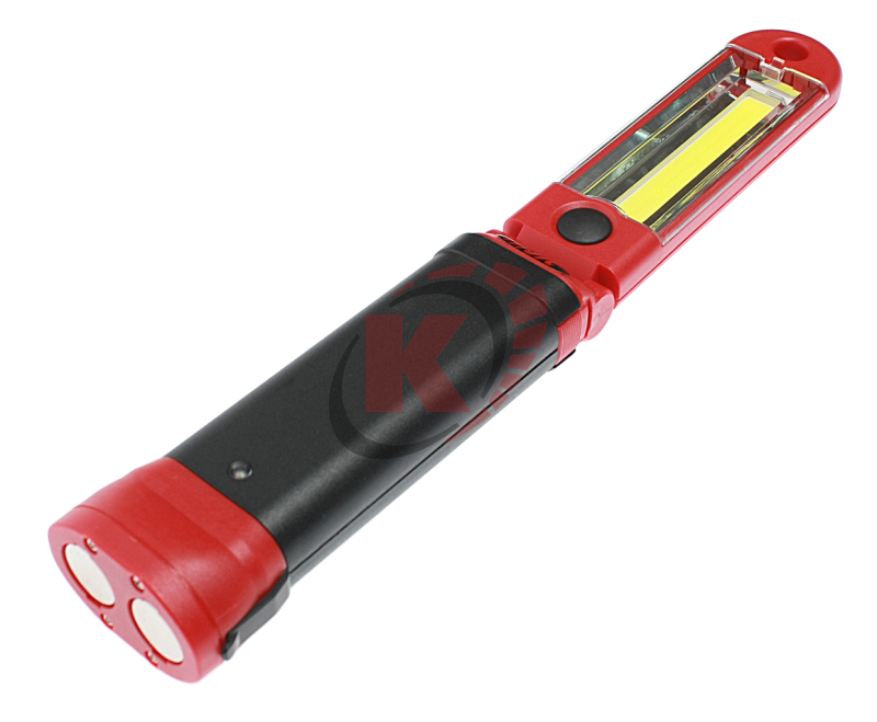 Лампа аккумуляторная переносная, с изменяемым углом наклона 45 градусов 3светод.*3Вт (JTC-5225F)