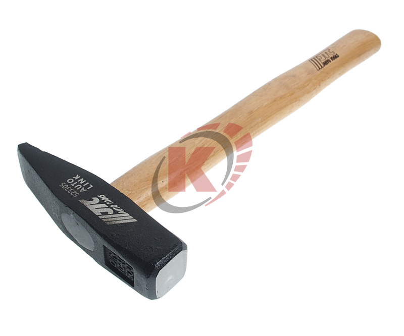 Молоток 500г с деревянной ручкой квадратный боек (JTC-523305)