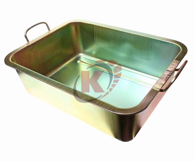 Поддон для слива масла металлический глубокий 22л (JTC-AM48)