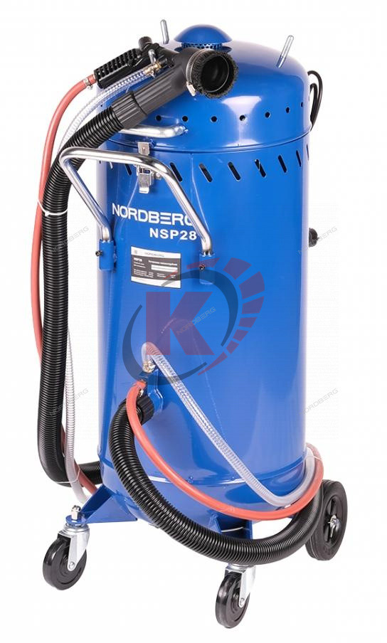 Установка пескоструйная, бак для песка 104 л. (NSP28) Nordberg
