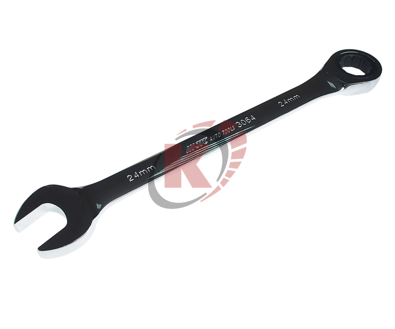 Ключ гаечный комбинир. 24х24 трещоточный (JTC-3064)