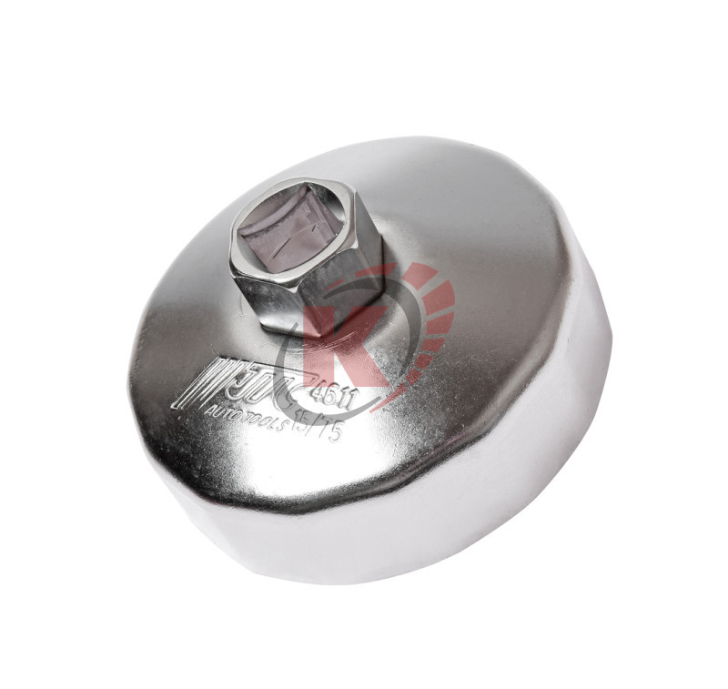 Съемник масляных фильтров 1/2" "чашка" 75мм 15гр (JTC-4611)