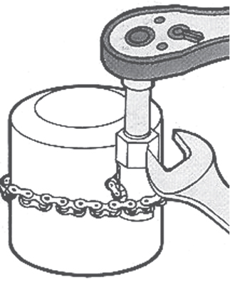 Съемник масляных фильтров цепной до 120мм (ATA-0268) Licota
