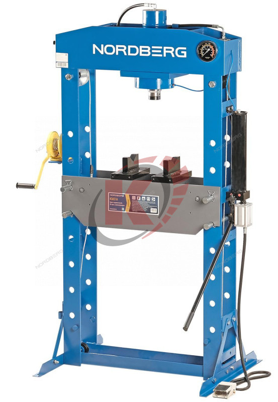 Пресс гидравлический напольный 50т пневмоуправление (N3651A) Nordberg