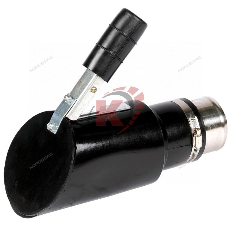 Насадка на шланг круглая наклонная d=75мм (AN075DI) Nordberg