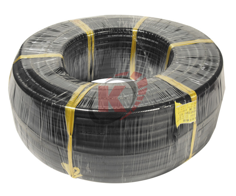 Шланг воздушный резиновый высокого давления 300 PSI, внутр. диаметр 1/2" L=100м (JTC-5604)