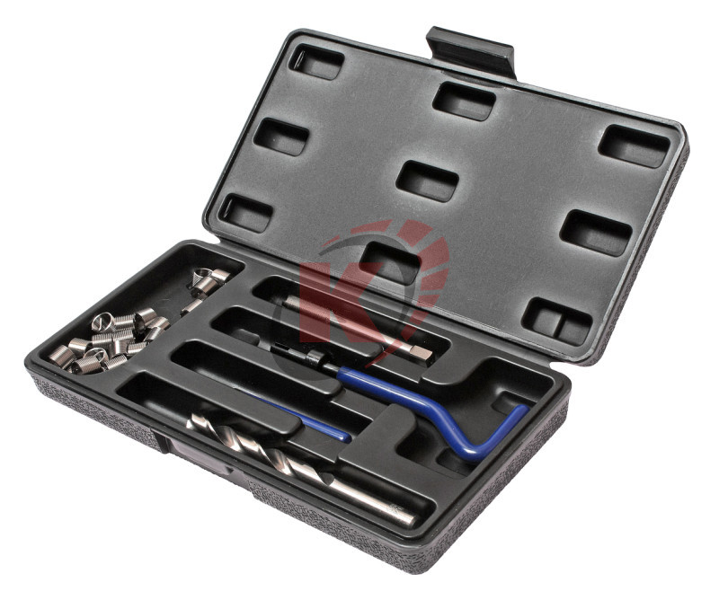 Набор для восстановления резьбы вставки M10x1.0 L=13.5мм, 10шт 14 предметов (JTC-4791)