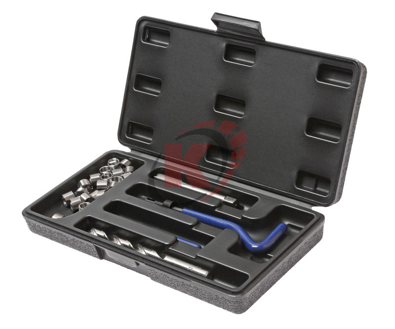 Набор для восстановления резьбы вставки M10x1.25 L=13.5мм, 10шт 14 предметов (JTC-4783)