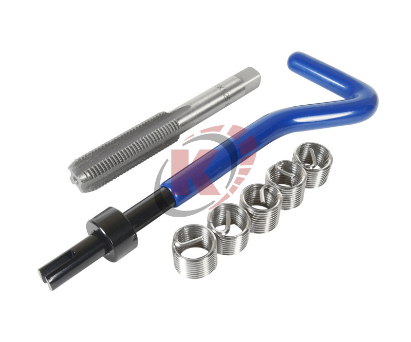 Набор для восстановления резьбы вставки M10x1.25 L=13.5мм, 5шт 7 предметов (JTC-4947)