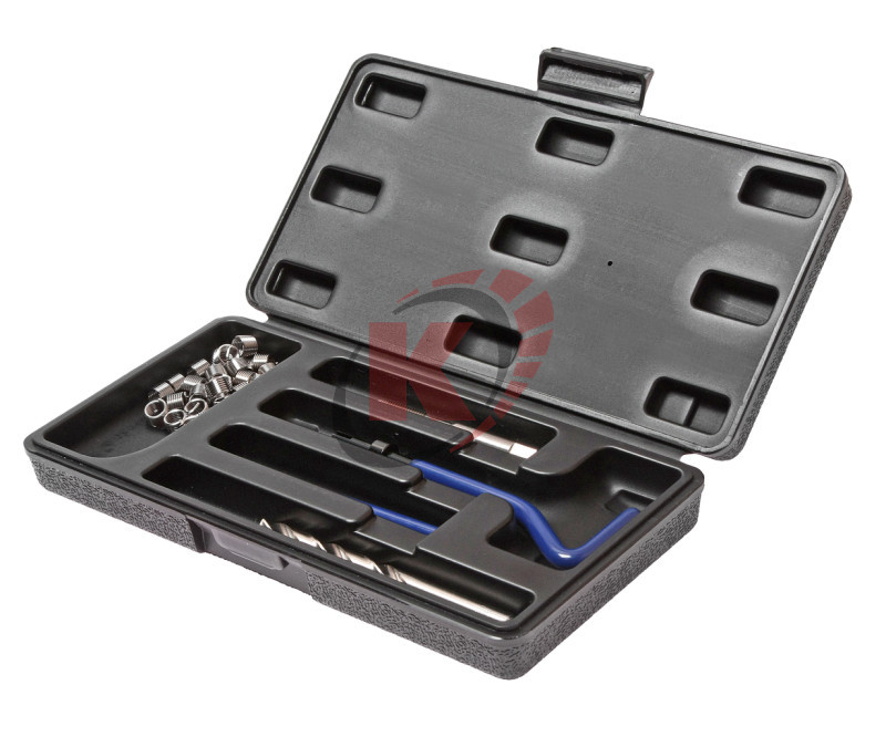 Набор для восстановления резьбы вставки M14x1.25 L=12.4мм, 5шт 9 предметов (JTC-4788)