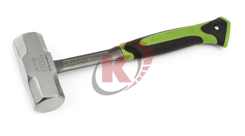 Кувалда 1,7кг с обрезиненной ручкой (327370) ДТ