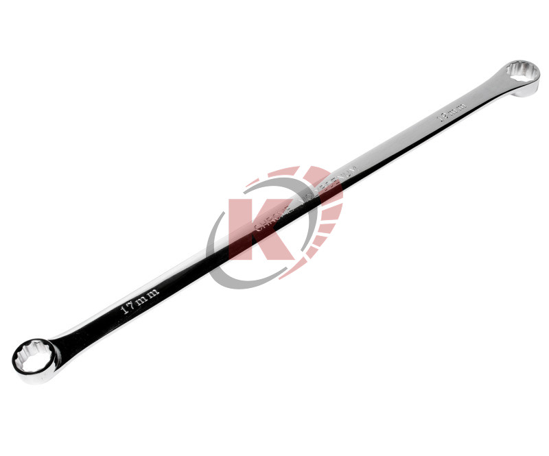 Ключ гаечный кольцевой 17х19 L=407ММ 12-ти гр. удлиненный (JTC-3222)