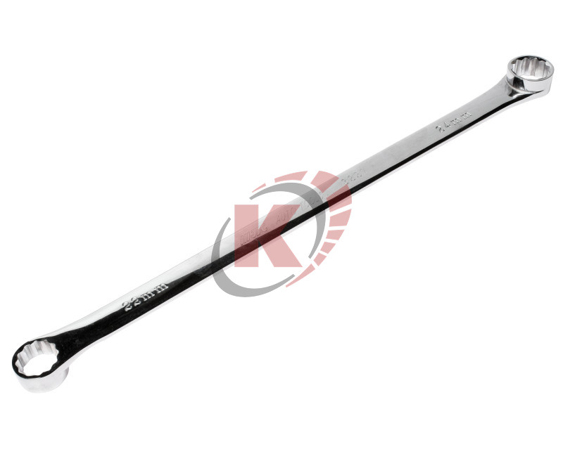 Ключ гаечный кольцевой 22х24 L=407ММ 12-ти гр. удлиненный (JTC-3227)