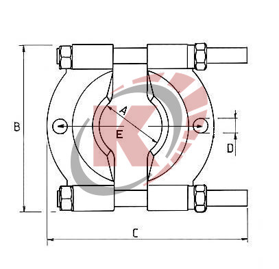Съемник сепаратор 30х160мм (ATB-1040) Licota
