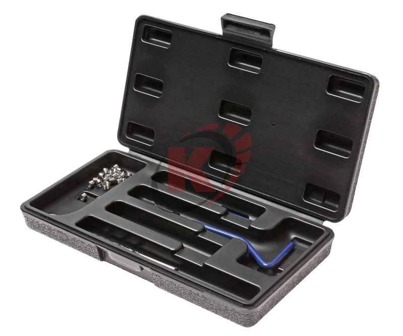 Набор для восстановления резьбы вставки M5x0.8 L=6.7мм, 20шт 24 предмета (JTC-4780)