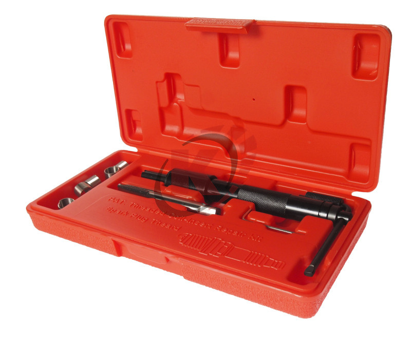 Набор для восстановления резьбы свечей зажигания пружинная вставка 5шт.-М12*1,25 3/4" (JTC-4311)