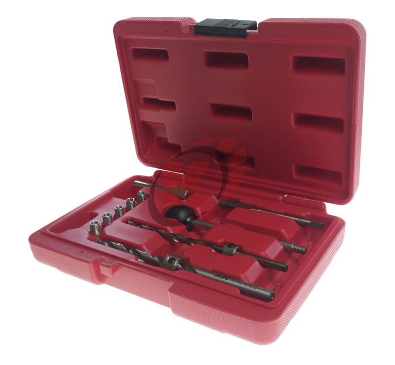 Набор инструмента для восстановления резьбы в блоке цилиндров (JTC-6742)