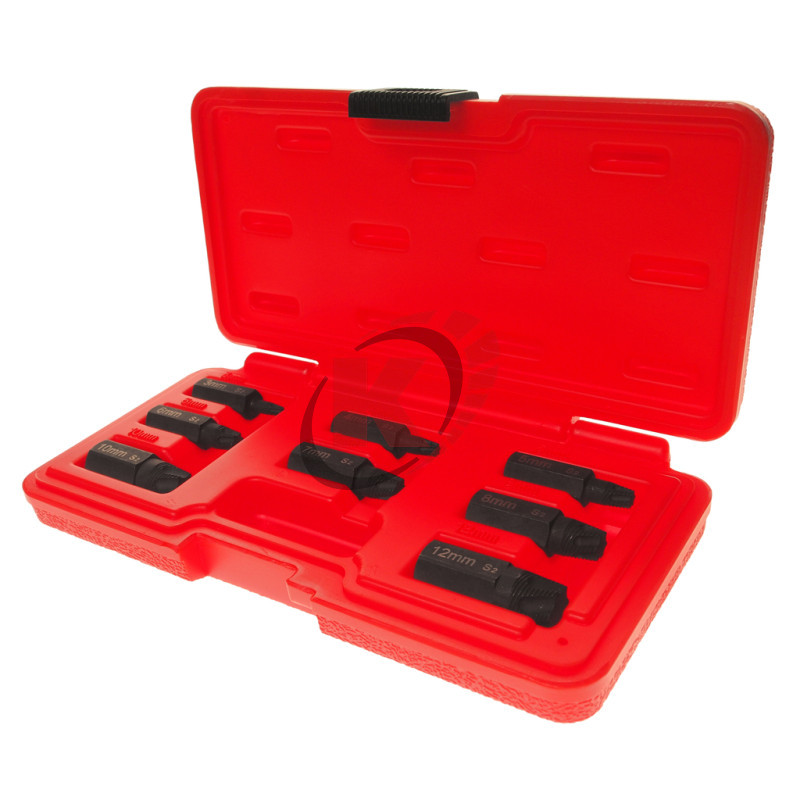 Набор экстракторов 3-12мм в кейсе 8 предметов (JTC-4453)