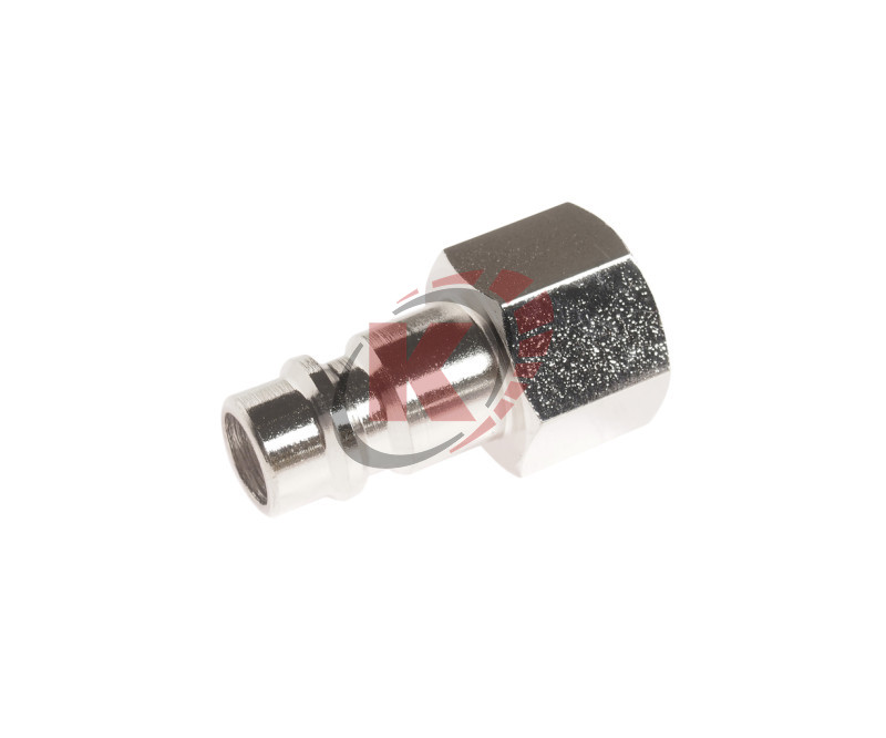 Соединитель быстросъемный 1/4" внутр. резьба европейский стандарт, тип БРС папа (JTC-D20PFA)