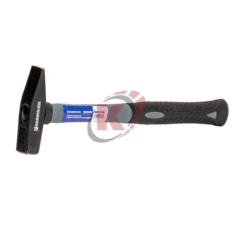 Молоток 300г с фиберглассовой ручкой квадратный боек (GHT-HF0300) Garwin
