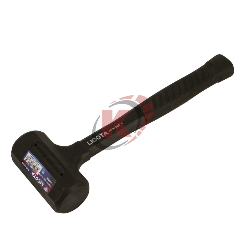 Молоток рихтовочный 1000 г (AHM-06055) резин. d=55мм (без отдачи) Licota