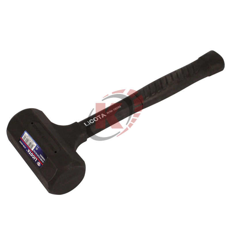 Молоток рихтовочный 1500 г. (AHM-06065) резин. d=65мм (без отдачи) Licota