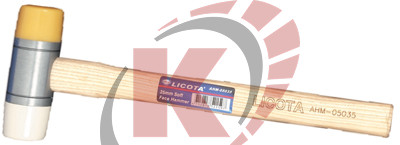 Молоток рихтовочный d=35мм с полиуретан. и нейлон. бойками (AHM-05035) Licota