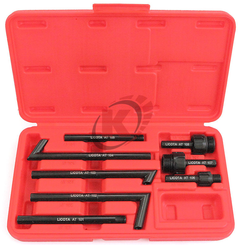 Набор адаптеров для заправки АКПП передач, 8 предметов (ATS-3006-A) Licota