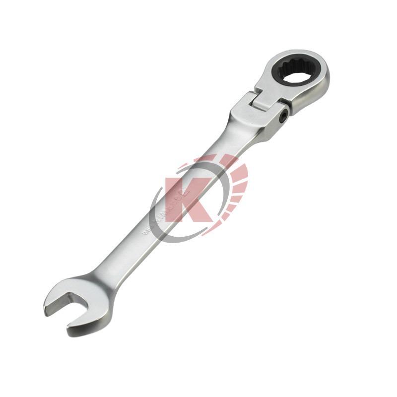 Ключ гаечный комбинир. 10х10 трещоточный шарнирный (602135-10) Garwin