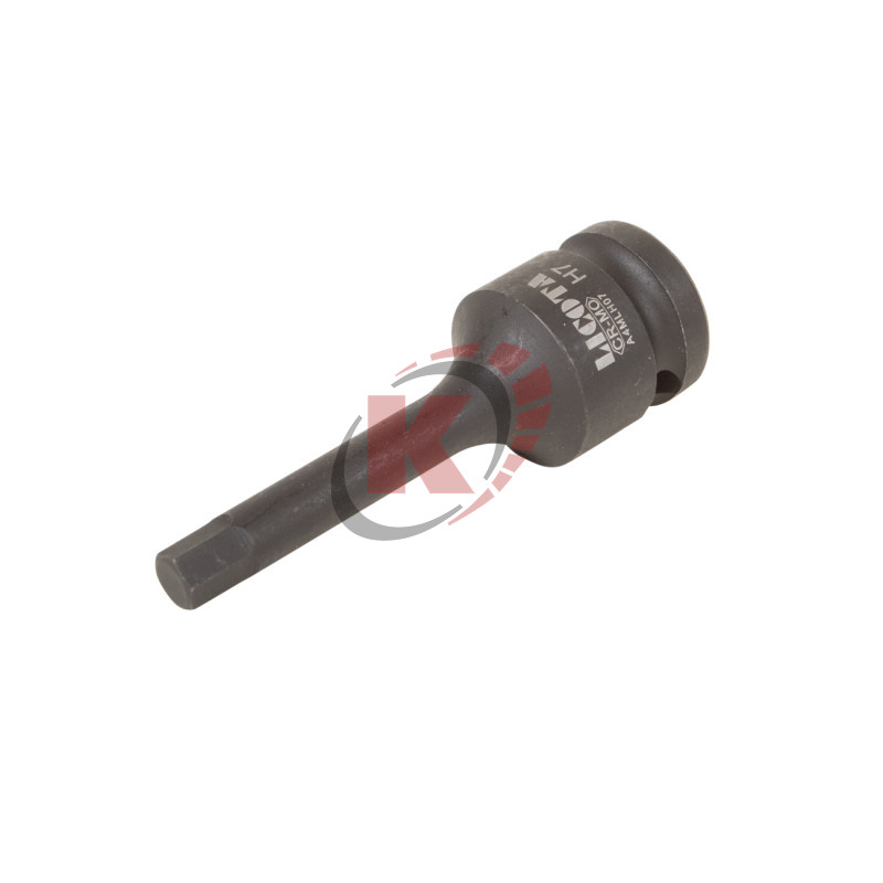 Бита-насадка HEX H7 L=78мм 1/2" ударная (A4MLH07) Licota