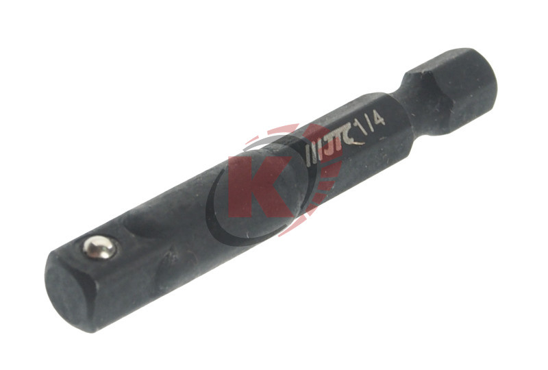 Адаптер с шестигр. 1/4" на квадрат 1/4" 50мм (JTC-12G5002)