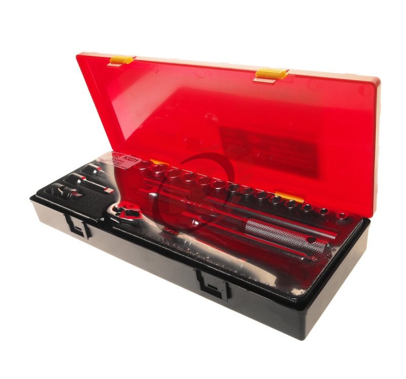 Набор головок 3/8" в кейсе 23 предмета (JTC-K3231)