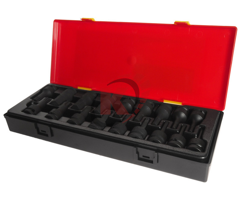Набор головок торцевых ударных 1/2", 60мм в кейсе 18шт (JTC-K4181)