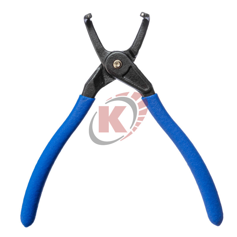 Съемник стопорного кольца 170мм сжатие загнутый усиленный без отверстий (704027-170) Garwin