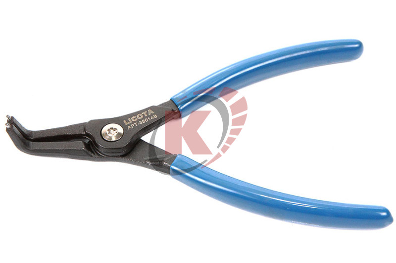 Съемник стопорного кольца 180мм расжатие загнутый усиленный (APT-38014B) Licota